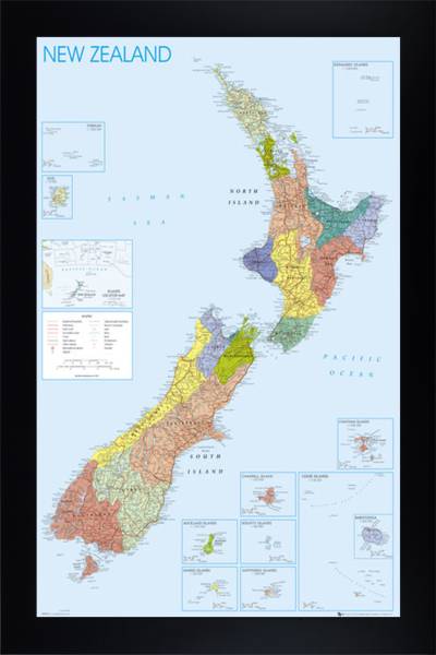 New Zealand Map