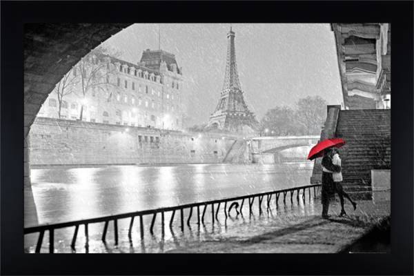 Paris Eiffel Tower Kiss